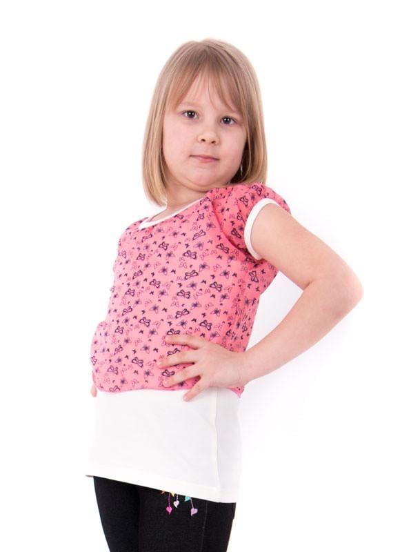 Комплект дитячий для дівчинки GABBI Двійка-2 122 см Кораловий (10260)