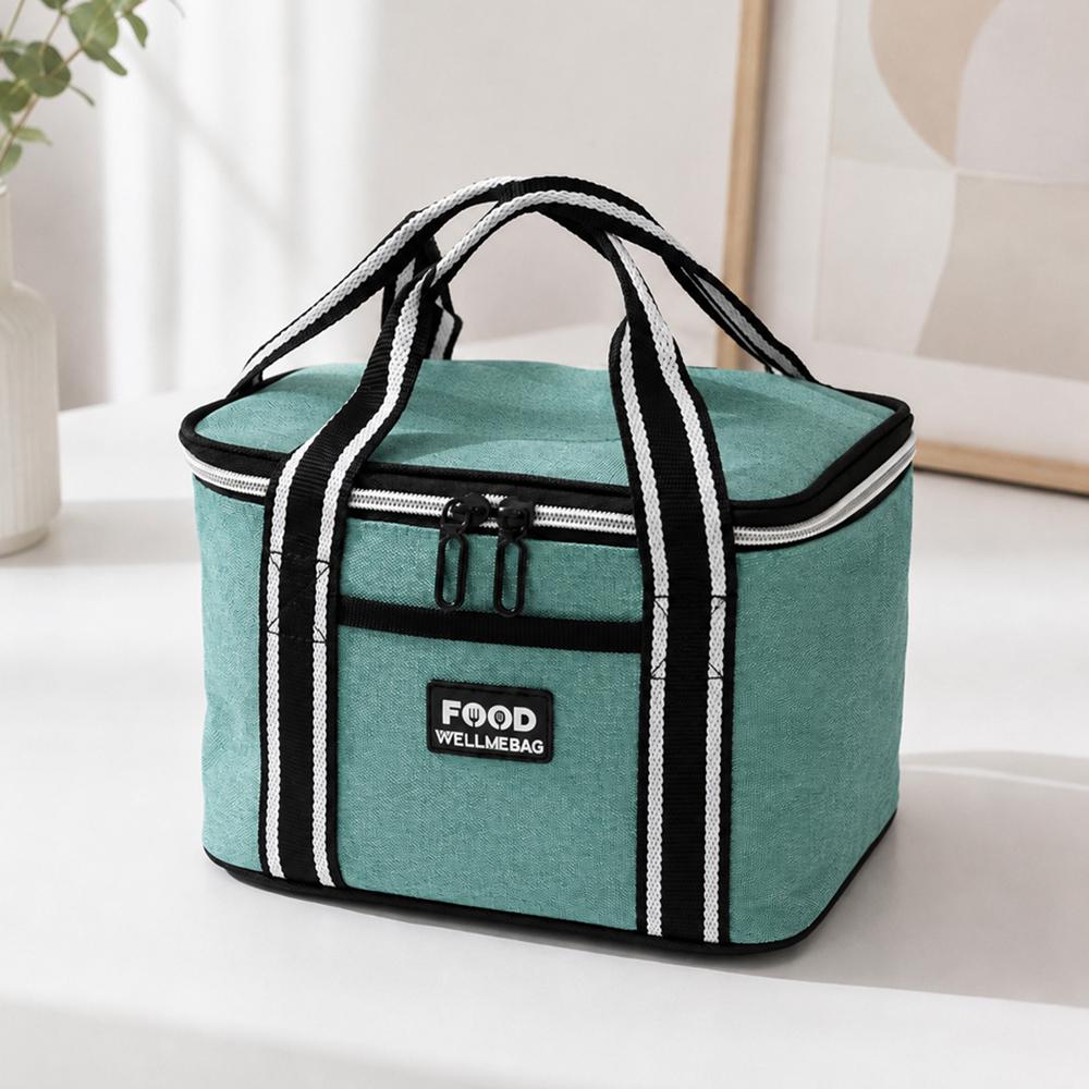 Сумка-холодильник Breeze с ручками 22x16x16 см Бирюзовый (03-бор-R40891)