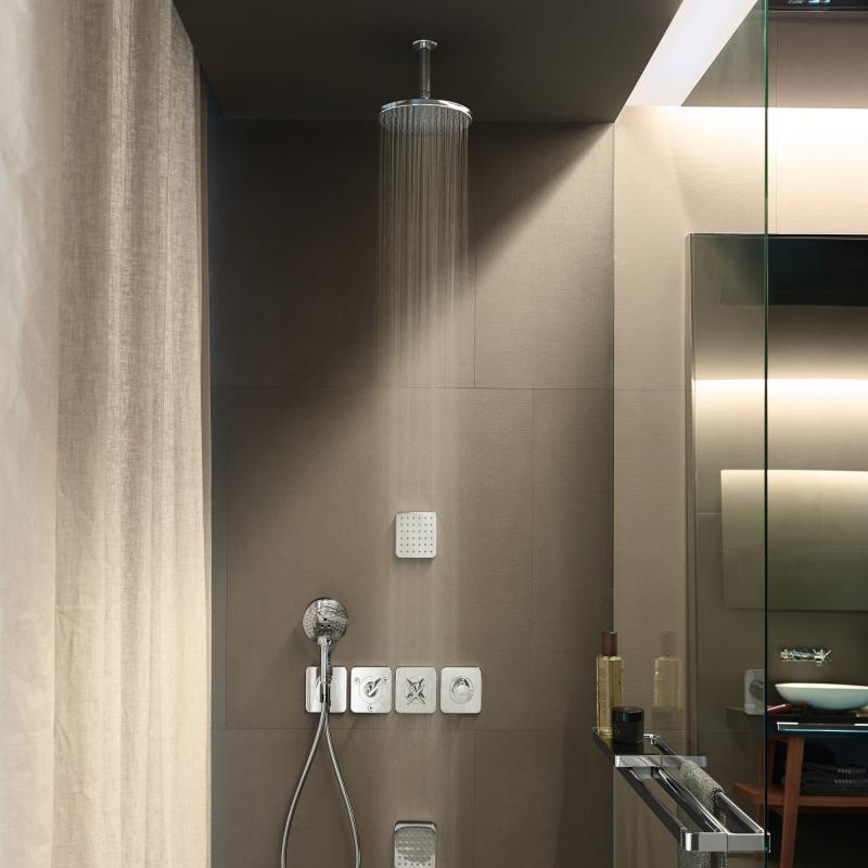 Лейка для верхнего душа Hansgrohe AXOR Starck 28494000 240 мм Хром (142359) - фото 4