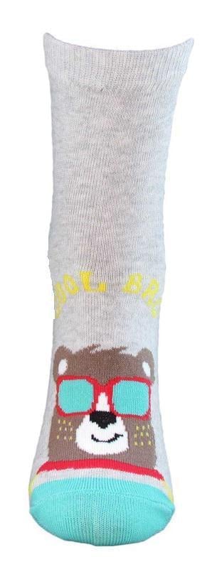 Носки детские демисезонные Легка хода 9318 р. 16-18 Серебряный меланж (68590)