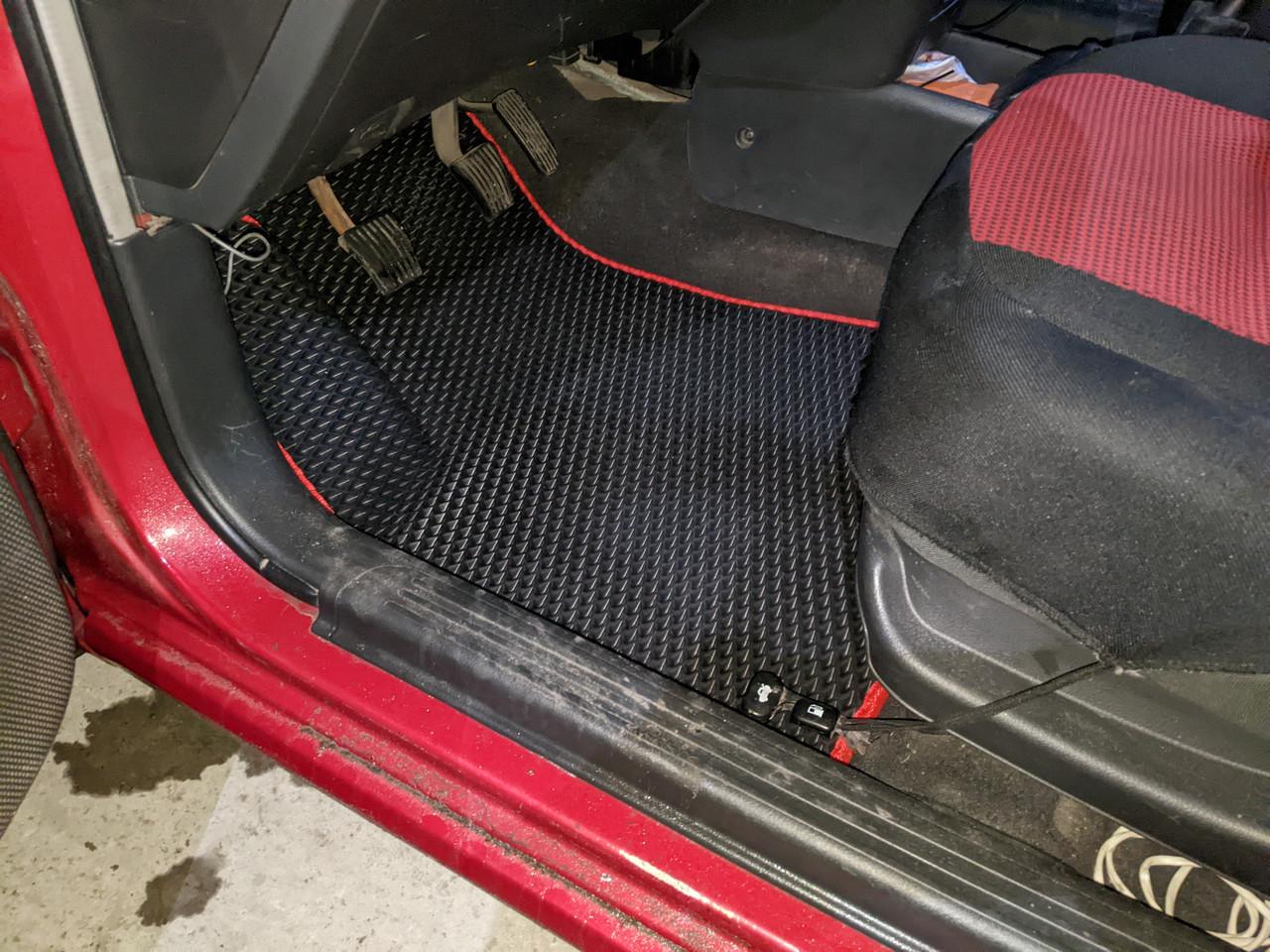 Коврики в салон EVA с 3Д лапой для Chevrolet Aveo МКП Т250 2005-2011 гг. (2467504215)