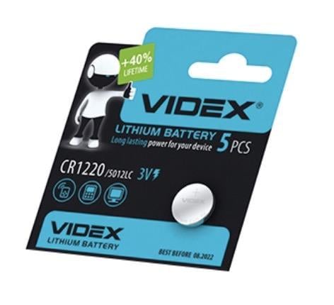 Батарейка литиевая Videx CR1220 (29924503)