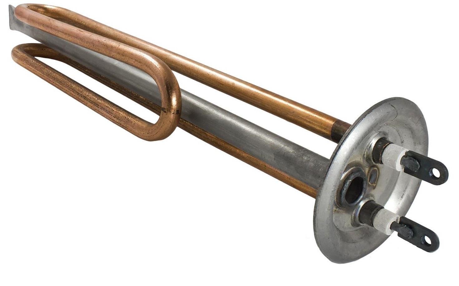 Тэн для бойлера Grepan №18 2000 W 220 V фланец 64 мм медь (boi018) Тэн для бойлера Grepan №18 2000 W 220 V фланец 64 мм медь (boi018)