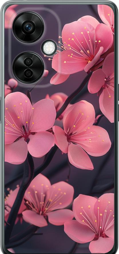 Чехол на OnePlus Nord CE 3 Lite 5G Пурпурная сакура (6075u-3144-42517)