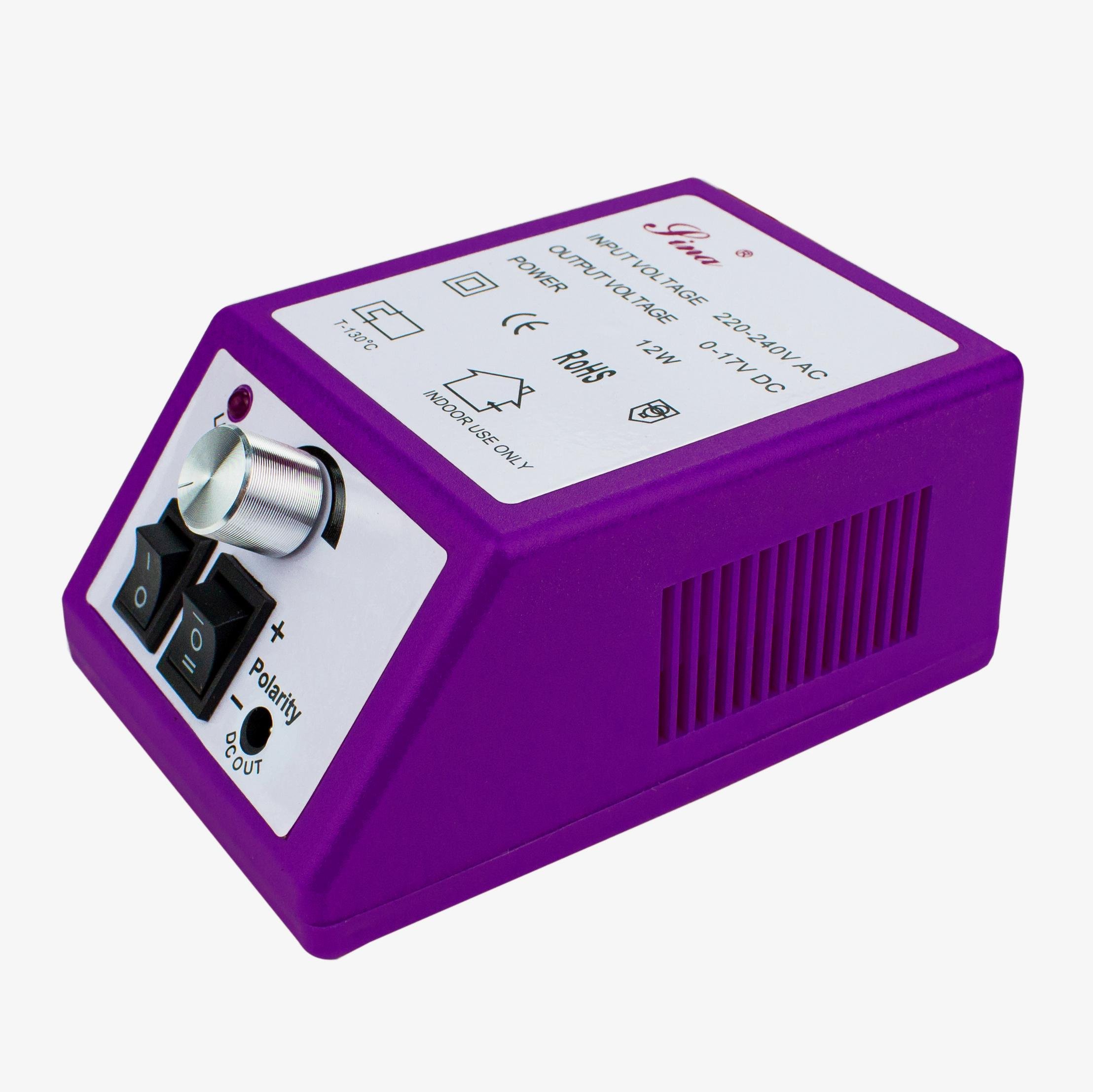 Фрезер для маникюра Lina Mercedes 12 W 20000 об/мин Фиолетовый (8579343) - фото 5