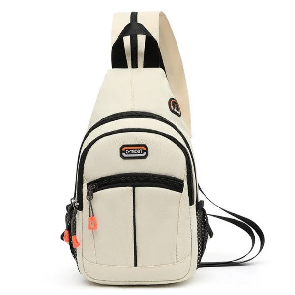 Рюкзак-сумка с регулируемыми ремнями и множеством отделений Молочный (N00068-3) - фото 1 Рюкзак-сумка с регулируемыми ремнями и множеством отделений Молочный (N00068-3) - фото 1