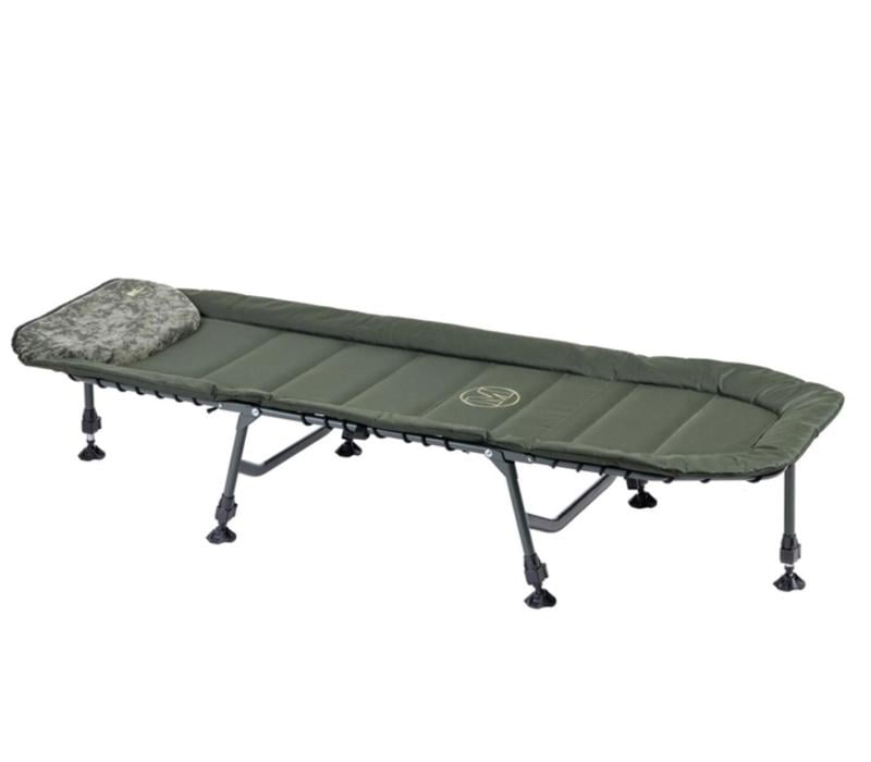 Раскладушка туристическая Mivardi Bedchair CamoCODE Express 6 с подушкой