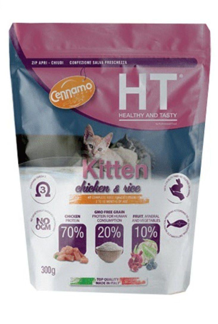 Корм сухой для котят Cennamo HT Kitten Chicken & Rice 300 г (12709224)