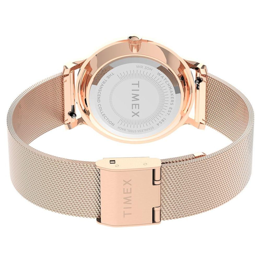 Наручний годинник жіночий Timex Transcend Floral кварцевий Pink (Tx2u98100) - фото 7 Наручний годинник жіночий Timex Transcend Floral кварцевий Pink (Tx2u98100) - фото 7