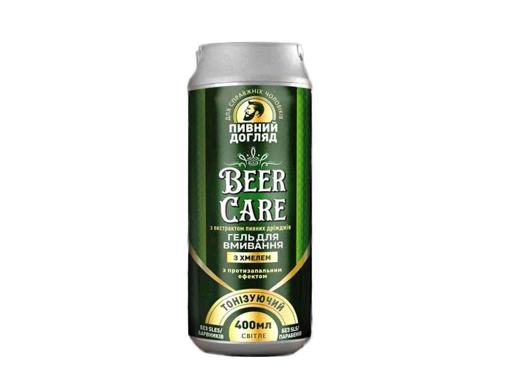 Гель для вмивання обличчя та бороди Beer Care 400 мл з хмелем тонізуючий (1106483)