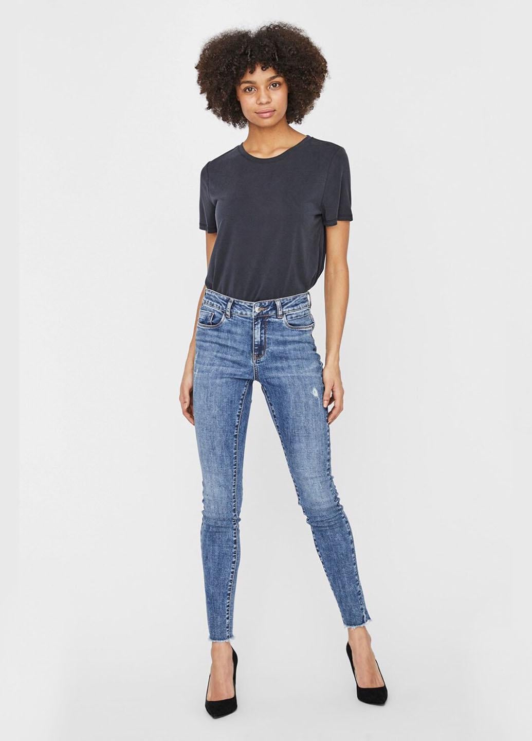 Джинсы Vero Moda W31L34 Синий (10232980b51)