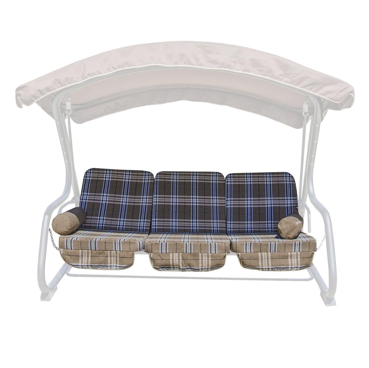 Ткань и поролон на садовую качелю Кристина Коричневый (2660712008) Ткань и поролон на садовую качелю Кристина Коричневый (2660712008)