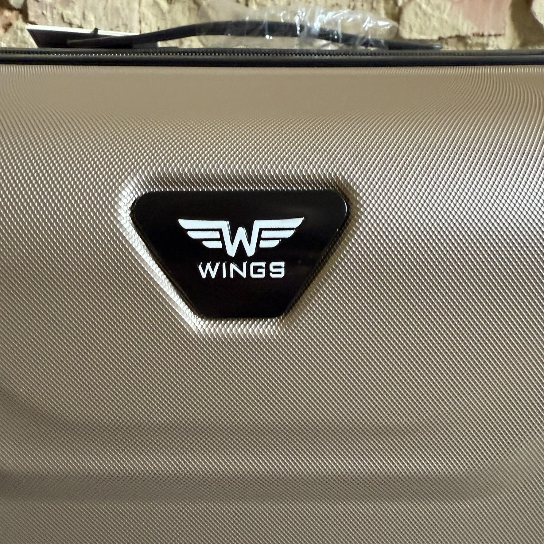 Чемодан Wings PEA01 дорожный L Шампань (26557311) - фото 5 Чемодан Wings PEA01 дорожный L Шампань (26557311) - фото 5