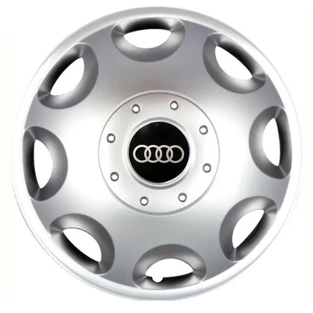 Колпаки модельные R15 Audi 300 4 шт. SJS Серебряный (2654557520)