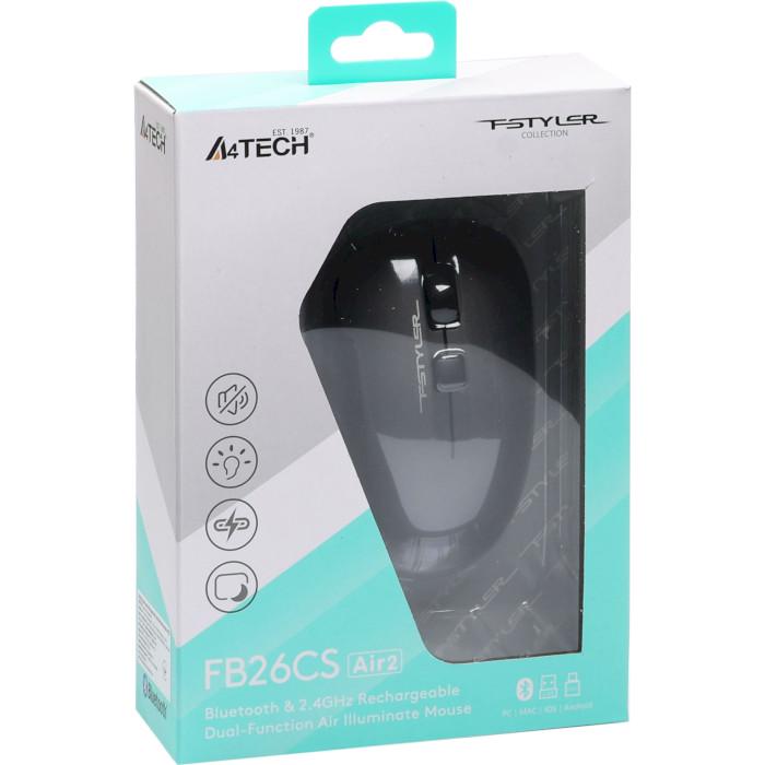 Комп'ютерна мишка A4Tech Fstyler FB26CS Air2 Smoky Grey (148774) - фото 10