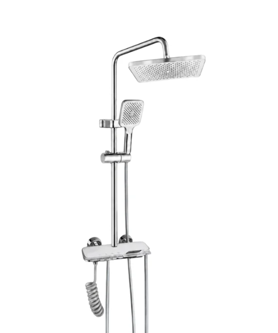 Душевая система со смесителем Delimano Faucet CRH-8916 металл (35582682)
