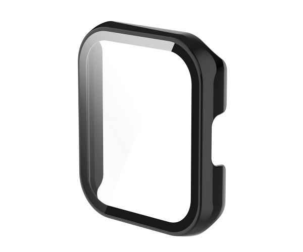 Чехол с защитным стеклом Protective Cover with Glass для Realme Watch 2 Черный Чехол с защитным стеклом Protective Cover with Glass для Realme Watch 2 Черный
