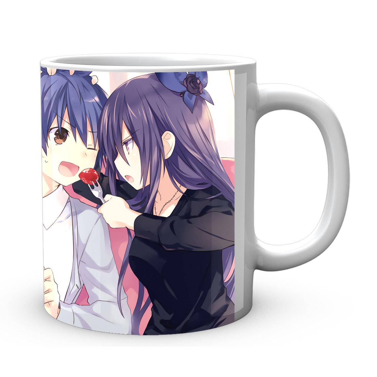 Чашка Geekland Date A Live Тока Ятогамі/Сідо Іцука та Мукуро Хошимия 330 мл (DAL.02.15) - фото 4