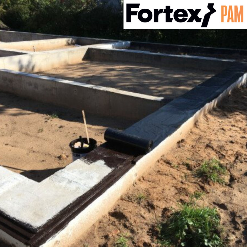 Лента гидроизоляционная для фундамента Fortex PAM 0,365 х 50 м (340044) - фото 5