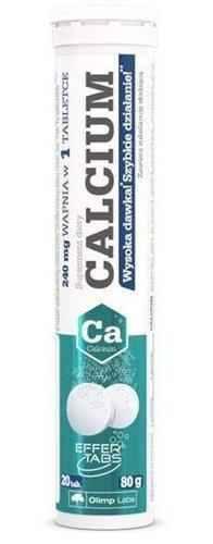 Добавка натуральная Calcium Lemon 20 таблеток