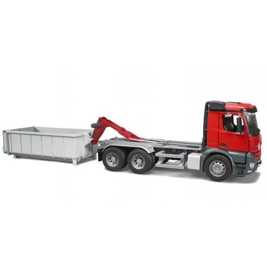 Іграшка самоскид Bruder MB Arocs зі знімним контейнером модель 1:16 03622 - фото 3