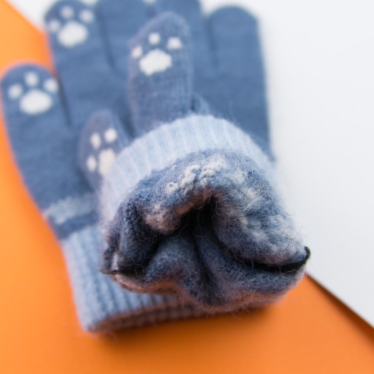 Перчатки для малышей на 1-2 года 22-7-36 Синий (DR010001) - фото 2 Перчатки для малышей на 1-2 года 22-7-36 Синий (DR010001) - фото 2