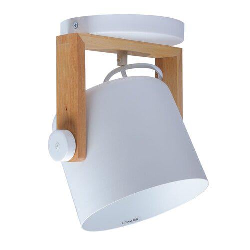 Бра ETRON UrbanWood 1-EDR-7401 E27 1x40 Вт Натуральний/Білий (1099) Бра ETRON UrbanWood 1-EDR-7401 E27 1x40 Вт Натуральний/Білий (1099)