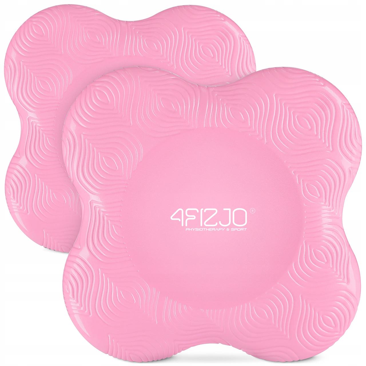 Подставки под колени и локти для йоги 4fizjo 2 шт. Pink (P-5907739315342)