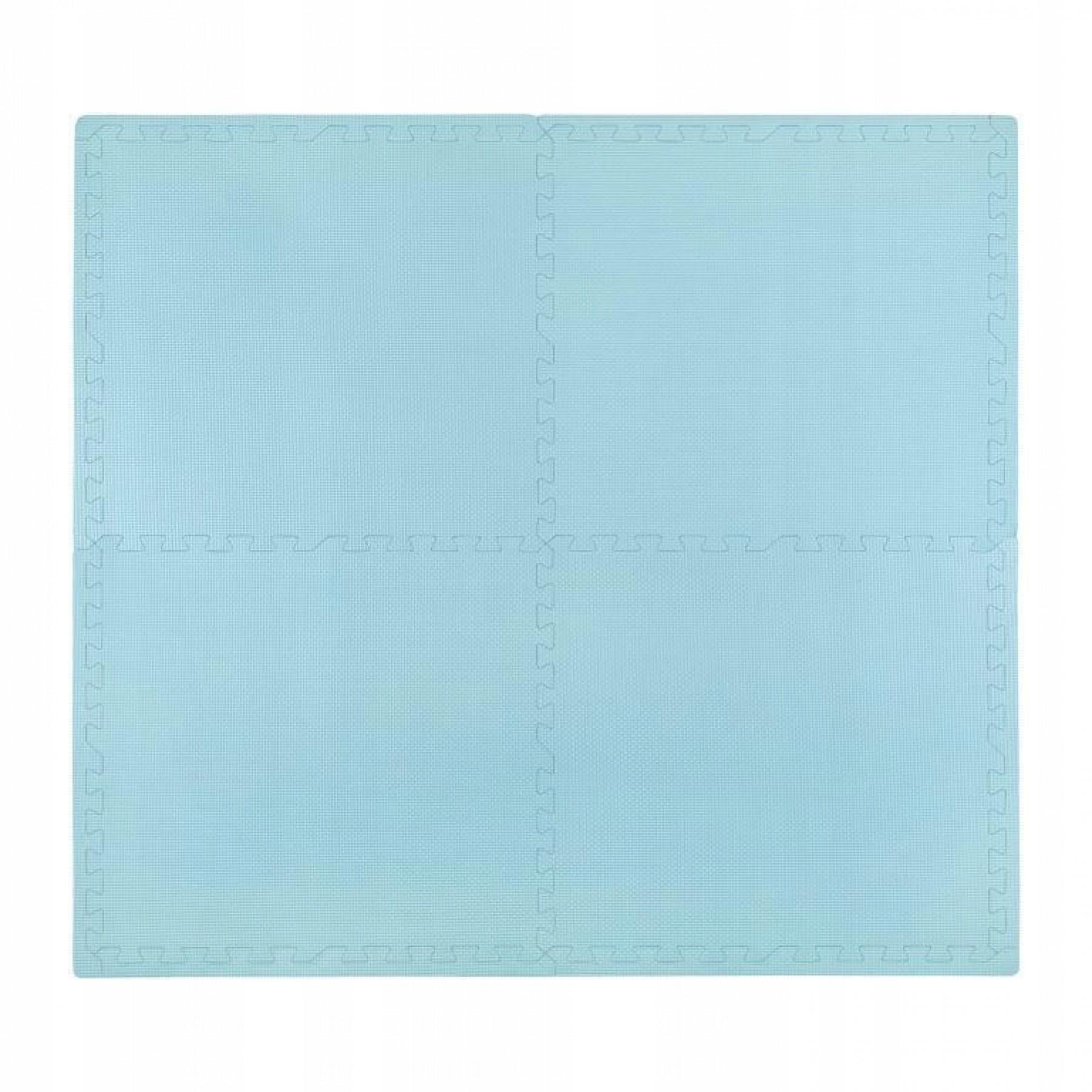 Мат-пазл 4FIZJO Mat Puzzle EVA 120x120x1 cм Light Blue (20369)