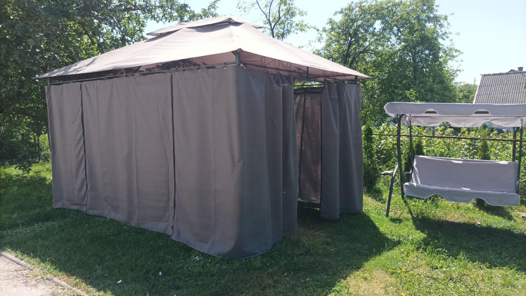 Павильон садовый Plonos с москитной сеткой (TUN0389) - фото 3 Павильон садовый Plonos с москитной сеткой (TUN0389) - фото 3