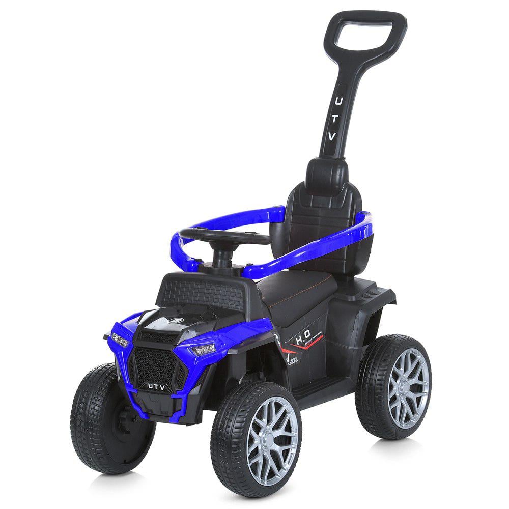 Детский автомобиль Bambi Racer EVA с родительской ручкой и музыкой Синий (25899897)