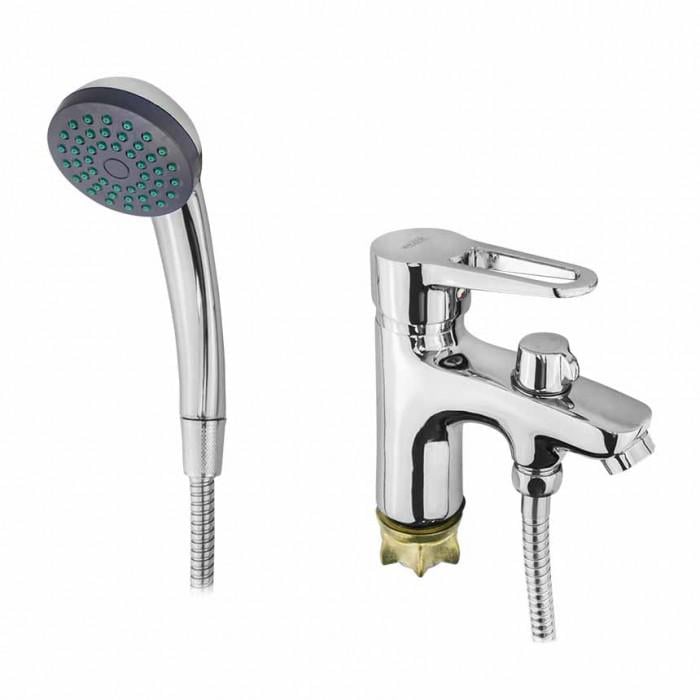 Смеситель для умывальника с гигиеническим душем Wezer PUD1-SH045 1036608 Хром (102468) Смеситель для умывальника с гигиеническим душем Wezer PUD1-SH045 1036608 Хром (102468)