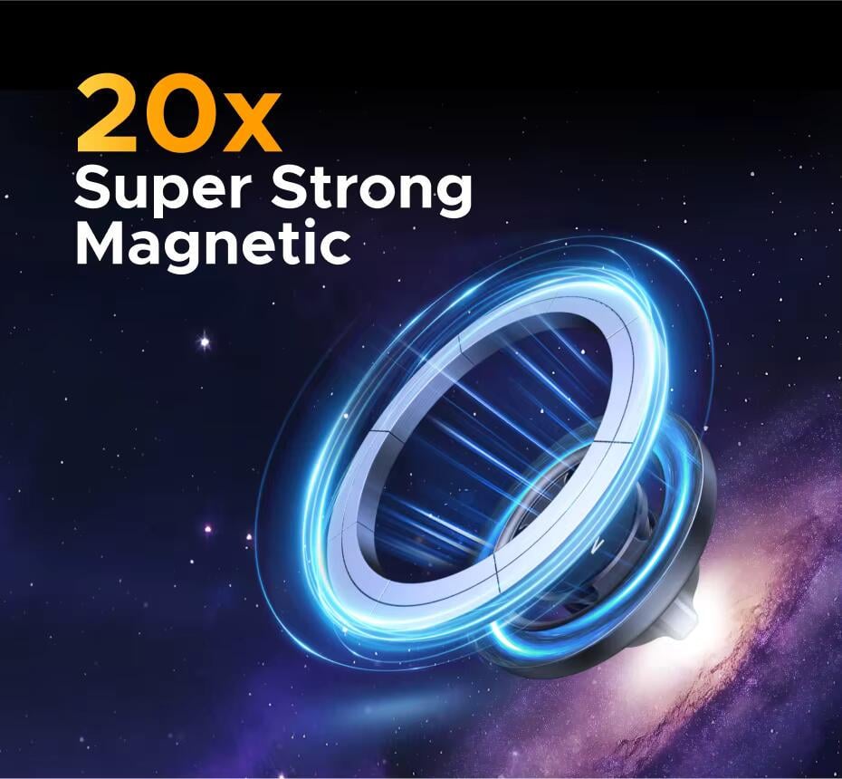 Держатель магнитный для телефона в машину UGREEN LP948 Black (LP948) - фото 6 Держатель магнитный для телефона в машину UGREEN LP948 Black (LP948) - фото 6