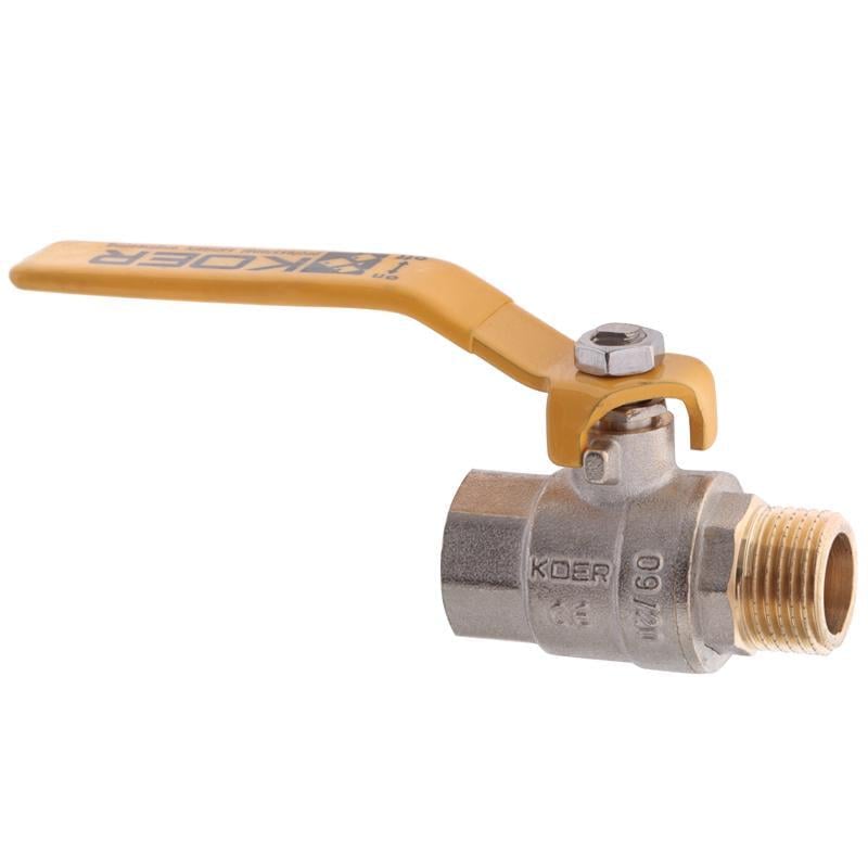 Кран шаровой KOER KR.215.G 1/2" FM ГШВ латунь (OL-KR0116)