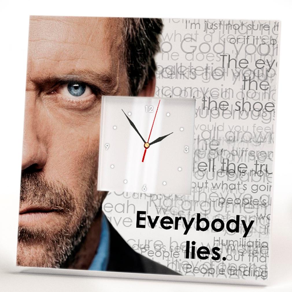 Часы "House, M.D." 260x260 мм (C00977)