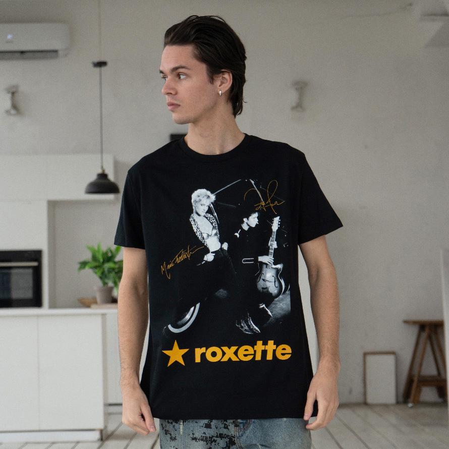 Футболка унисекс Roxette Look Sharp 4XL Черный (0000011261)