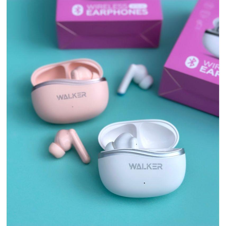 Наушники Bluetooth WALKER WTS-37 White - фото 12