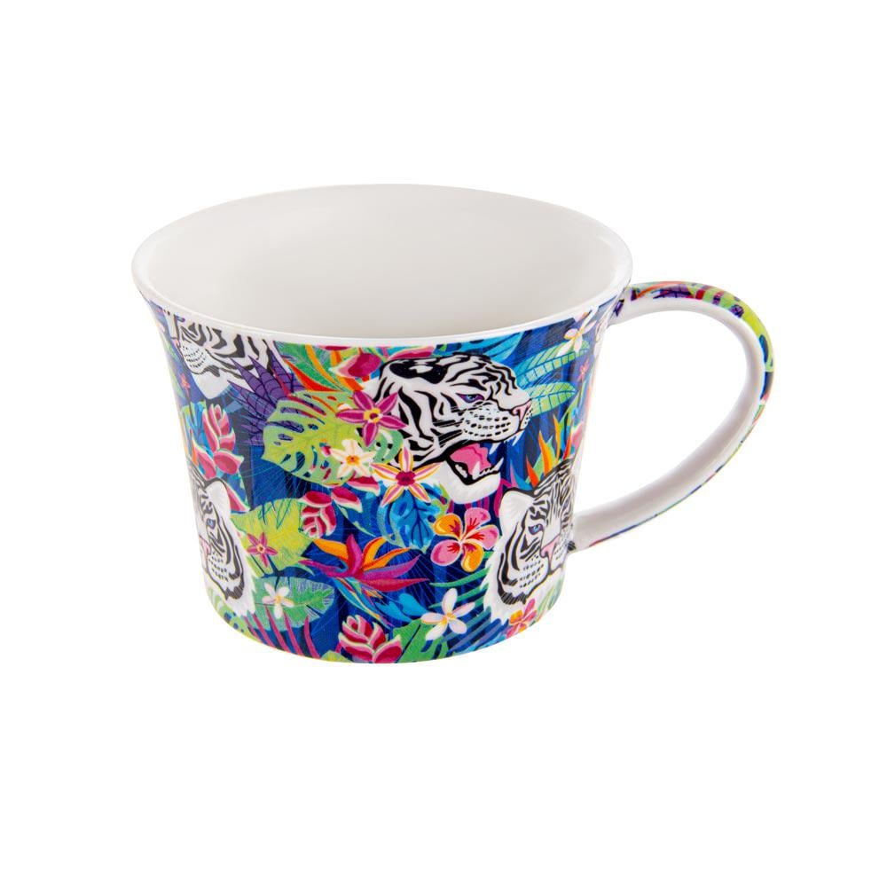 Чашка фарфоровая с блюдцем Lefard Animal colors-2 220 мл (924-726) - фото 2 Чашка фарфоровая с блюдцем Lefard Animal colors-2 220 мл (924-726) - фото 2