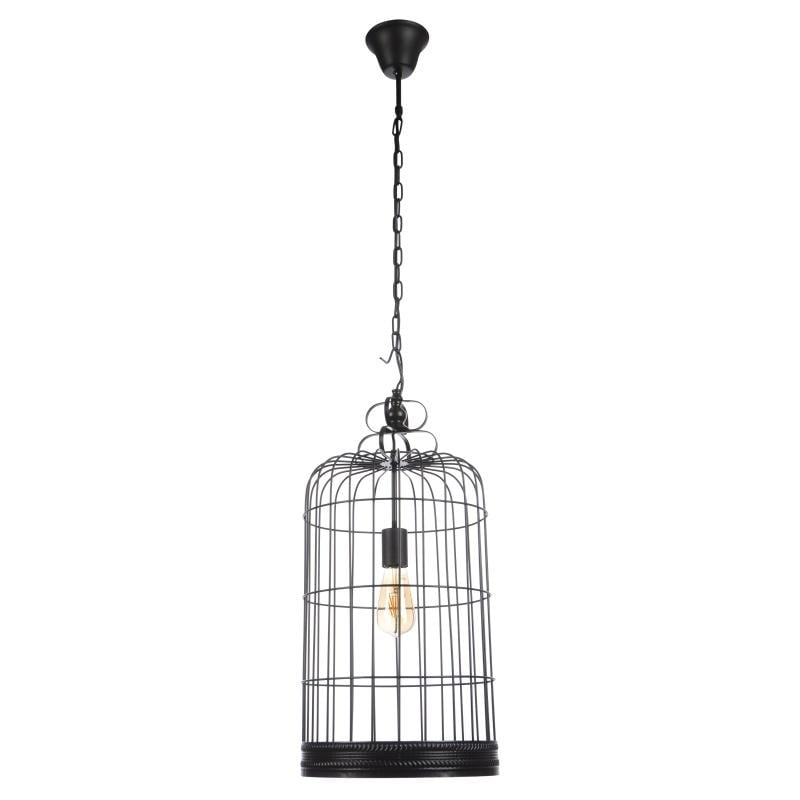 Люстра стельова лофт підвісна Brille BL-355S/1 E27 BK