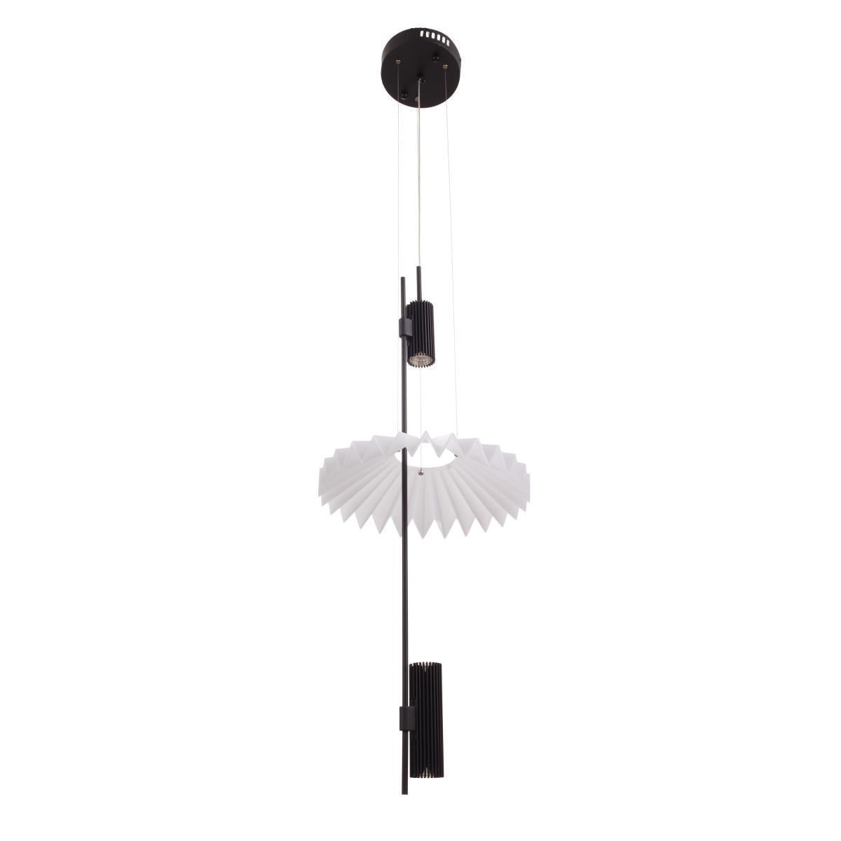 Люстра подвесная в спальню LED 21W WW+NW+CW WH BK (BR-01 665S/3) Люстра подвесная в спальню LED 21W WW+NW+CW WH BK (BR-01 665S/3)