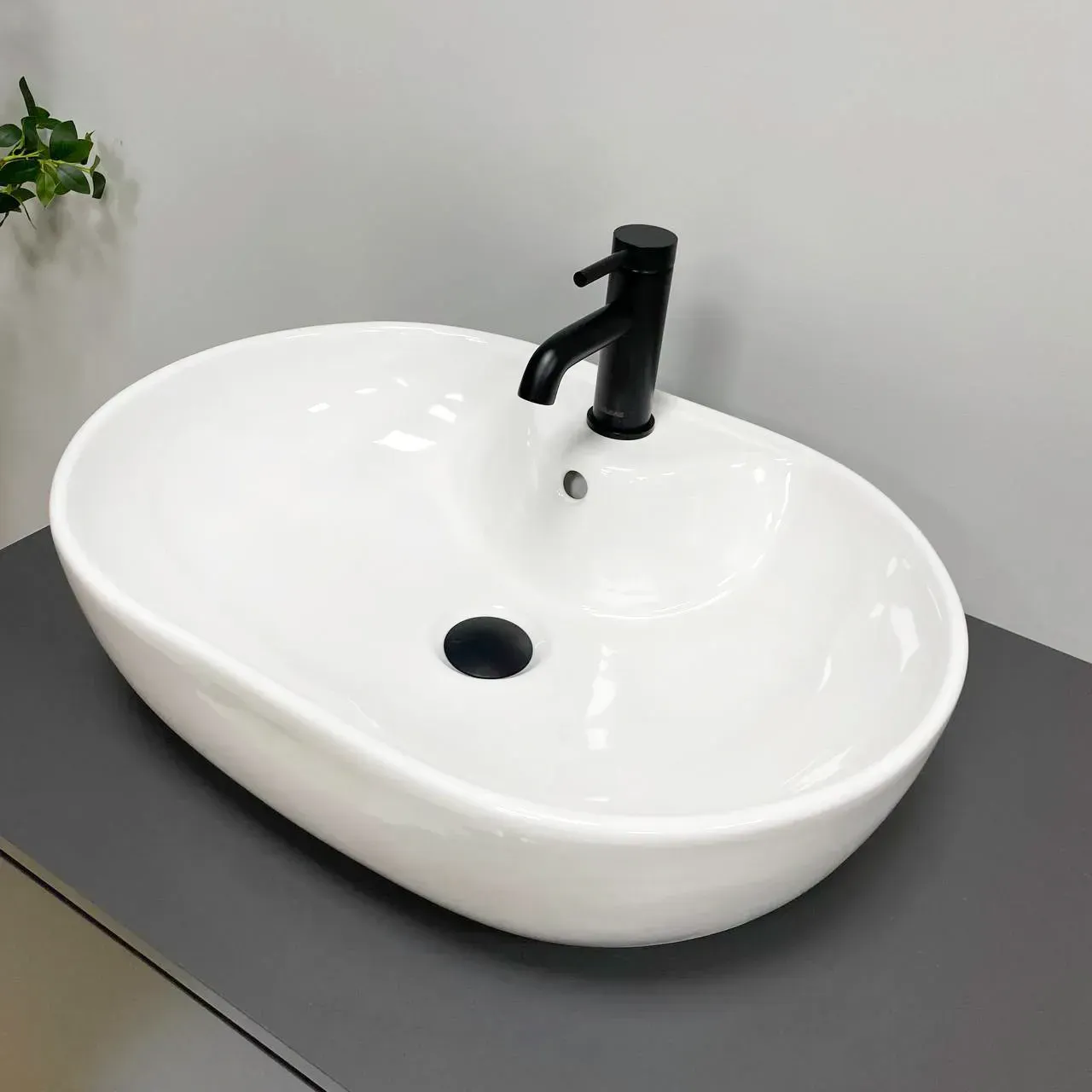 Умывальник накладной VBI LISCIA WHITE 605x425 мм (VBI-015505)