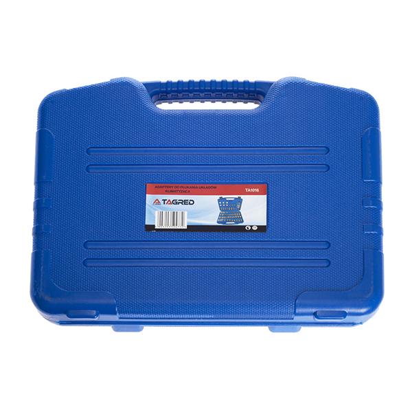 Набір адаптерів та перехідників TAGRED для промивання системи кондиціювання 78 шт. (TA1016) - фото 3 Набір адаптерів та перехідників TAGRED для промивання системи кондиціювання 78 шт. (TA1016) - фото 3