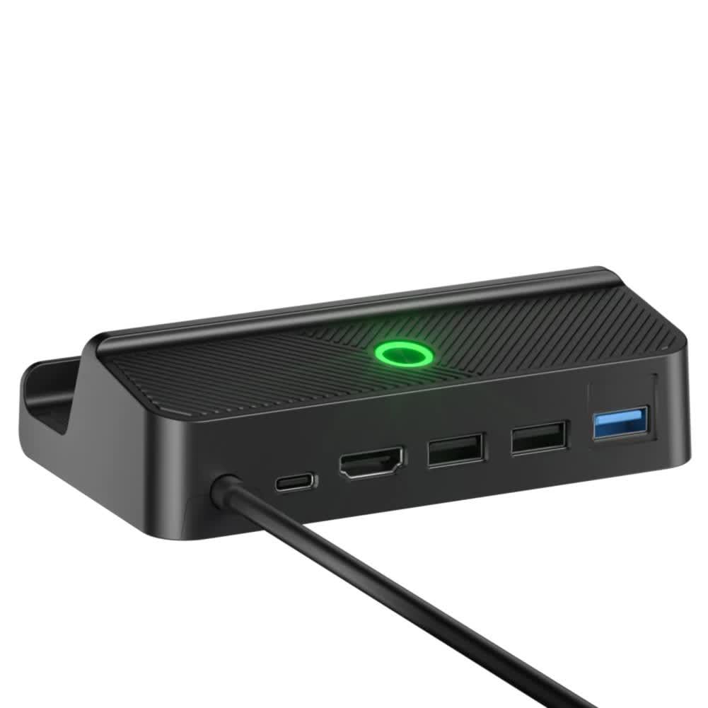 Док-станция с RGB эффектами 5в1 для Steam Deck (ACS-DSWRGB51FSD)