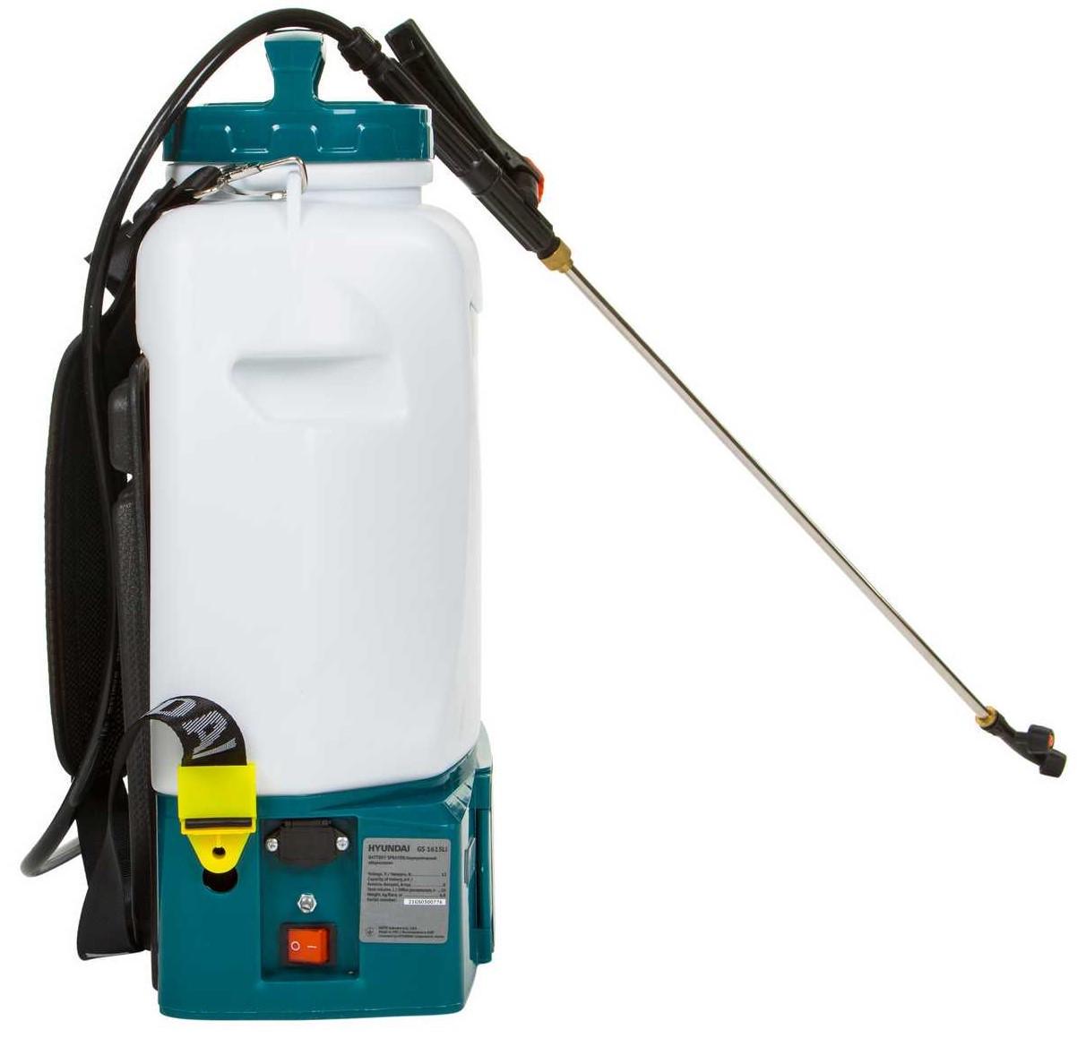 Обприскувач акумуляторний садовий Hyundai GS 1615Li (1892665733) - фото 3 Обприскувач акумуляторний садовий Hyundai GS 1615Li (1892665733) - фото 3