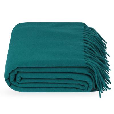 Плед гранд 140х220 см Темно-бирюзовый - фото 1 Плед гранд 140х220 см Темно-бирюзовый - фото 1