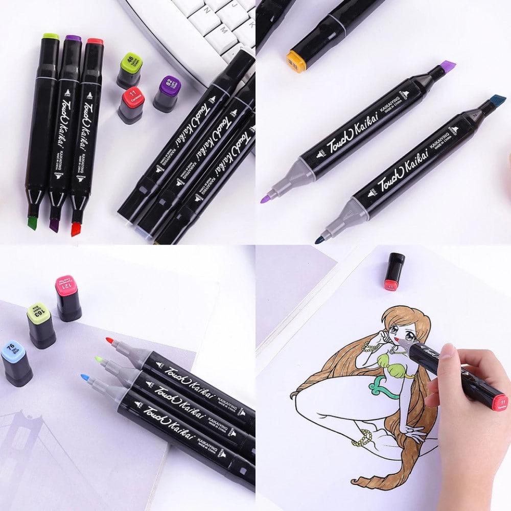 Набір маркерів для скетчингу у чохлі 80 шт. - фото 5 Набір маркерів для скетчингу у чохлі 80 шт. - фото 5