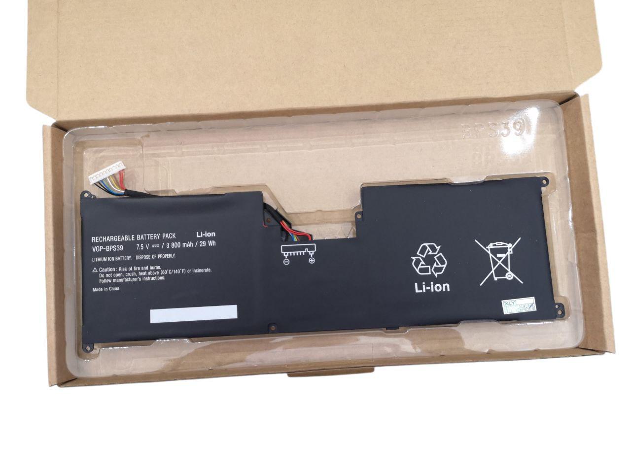 Аккумулятор для Sony VAIO Tap 11 Tablet/SVT112A2WW/VGP-BPS39/BPS39 3800 mAh 29Wh (23464941)