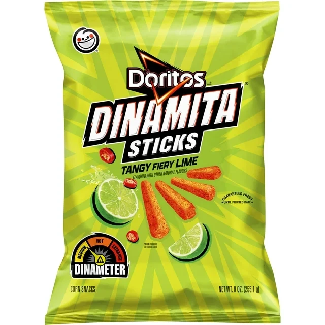 Чипсы Doritos Dinamita Sticks Fiery Lime Flavored 255,1 г (2190561916)