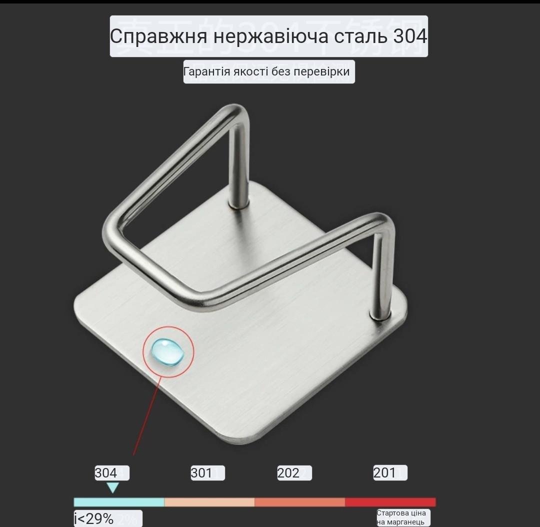 Держатель для кухонной губки и аксессуаров - фото 4 Держатель для кухонной губки и аксессуаров - фото 4