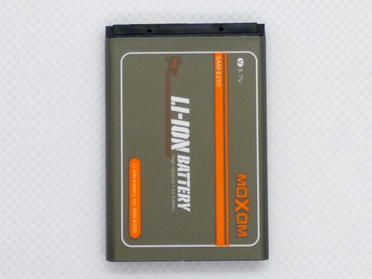 Акумулятор Moxom для Samsung E250/C120/E500/X150/X200/D520/D720 (1480273950)